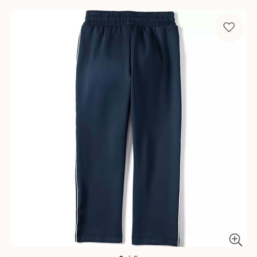 Brand New Lands' End Kids Navy Sweatpants